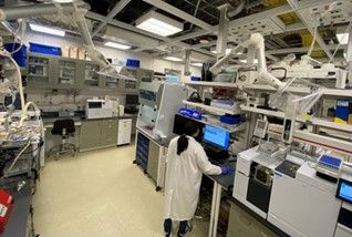 Organic Processing and Analysis Laboratory featuring the GCMS Instrumentation